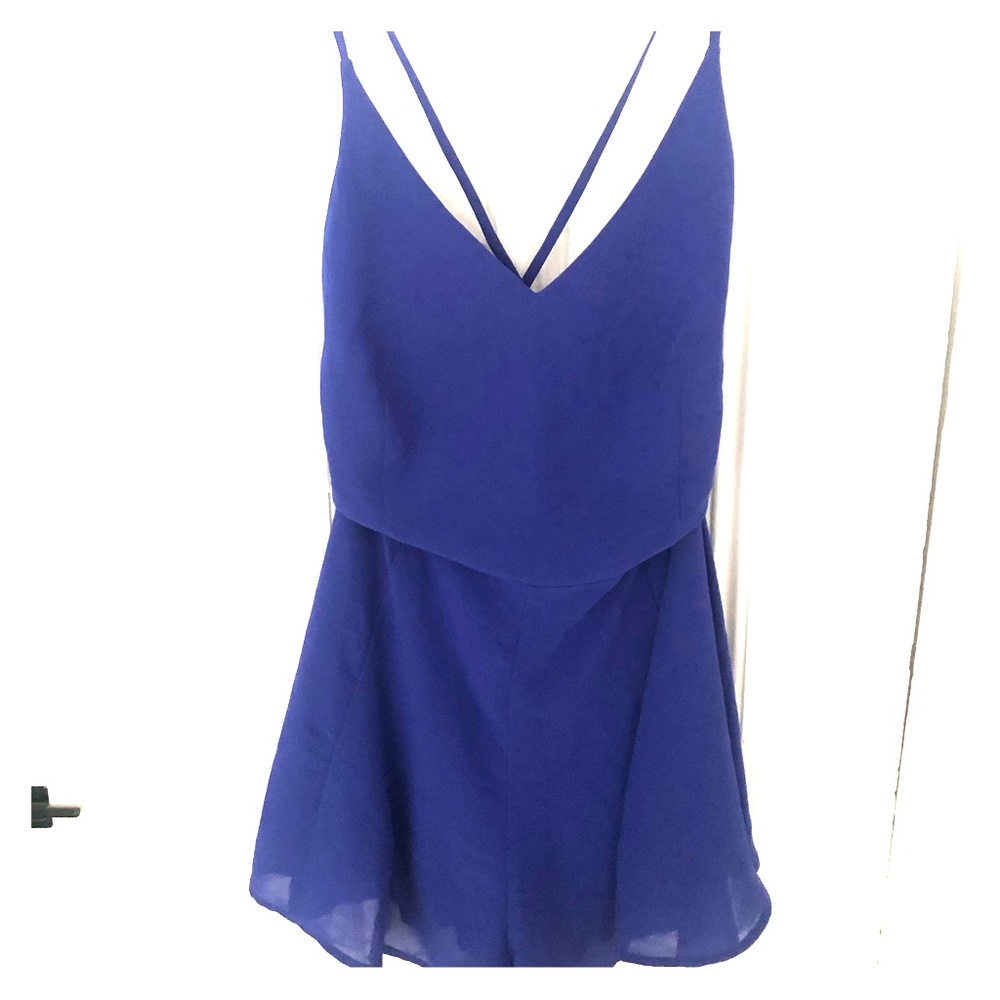 Blue romper